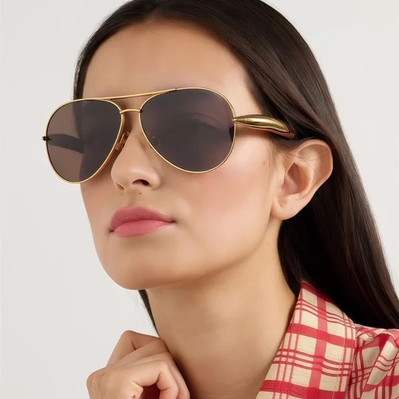 Oversized Aviator Sunglasses - Picture 2 of 5